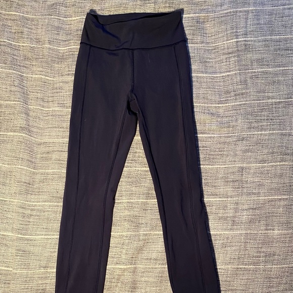‼️SOLD‼️ Lululemon Navy Stirrup Tights NWOT - Picture 5 of 6
